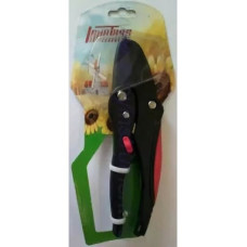 17Т Секатор с храповым механизмом и прямым лезвием