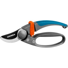 P-57 Секатор с двухкомпонентными эрго. рукоятками, с эфесом, плоскостной, 210 мм, PROLine 