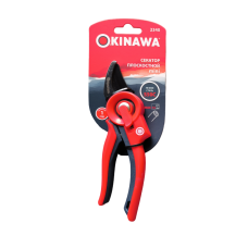 2340 OKINAWA Секатор плоскостной MINI 185 мм, D 13 мм, спиральная пружина