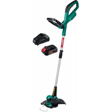 ЗУБР C1-18, 18 В, 25 см, 1 АКБ (2Ач), аккумуляторный триммер (ТА-185-21)
