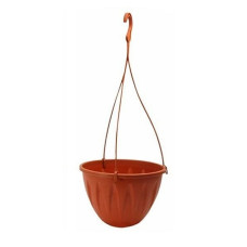 Кашпо подвесное Алиция (терракот) d25, h18.4, 3 л