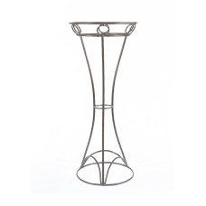 Подставка напольная металлическая для цветов КИПАРИС-1 на 1 горшок высокая