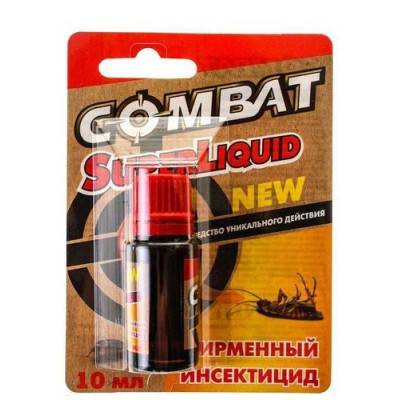 Комбат (Combat Superliquid) от домашних насекомых 10 мл