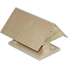 Кормушка для птиц ИЗБУШКА деревянная