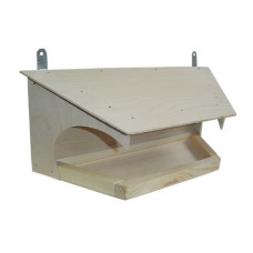 Кормушка для птиц ВЕРАНДА деревянная (некрашеная)