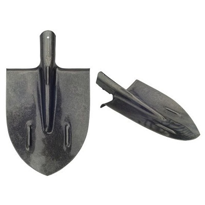 Лопата рельсовая  сталь Штык с ребром жесткости