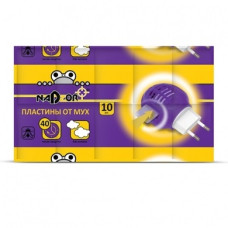 Пластины от мух без запаха 10шт Nadzor