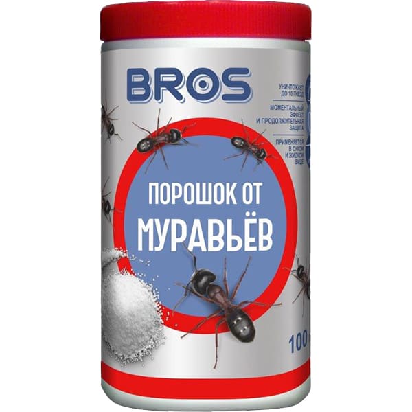 Bros порошок от муравьев купить в интернет-магазине Чистый Мир.
