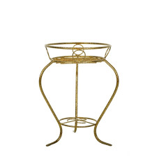 Подставка металлическая для цветов НАПОЛЬНАЯ малая на 1 горшок