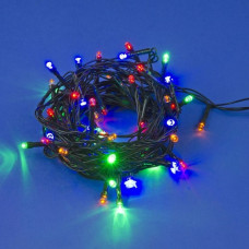 Гирлянда светодиодная 5м, 50 светодиодов. Разноцветный свет. TM Uniel