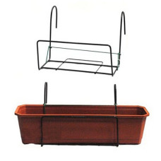 Подставка металлическая БАЛКОННАЯ большая