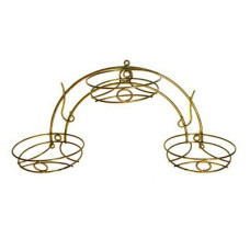 Подставка настенная металлическая РАДУГА на 3 горшка