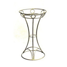 Подставка напольная металлическая для цветов КИПАРИС-2 на 1 горшок низкая