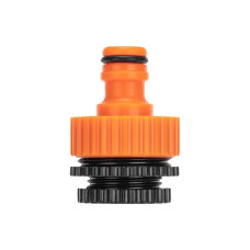 Адаптер пластмассовый, 1"- 1/2"-3/4", внутренняя резьба ЧЕТЫРЕ СЕЗОНА