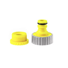 Адаптер на кран быстрого  соединения 1/2-3/4 с термопластической резиной Профи ЧЕТЫРЕ СЕЗОНА