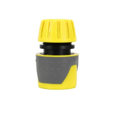 Коннектор для шланга, быстросъемный 1/2" с  термопластической резиной Профи ЧЕТЫРЕ СЕЗОНА	