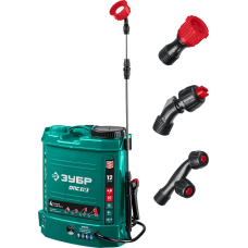 Аккумуляторный опрыскиватель ЗУБР (12л) 12В, 8Ач