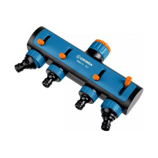 Поливочный распределитель, четырехканальный, с внутренней резьбой, GRINDA TS-4, 3/4"-1" PROLine