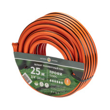 Шланг поливочный ПВХ 3-х слойный армированный 3/4" 25м Профи Плюс ЧЕТЫРЕ СЕЗОНА