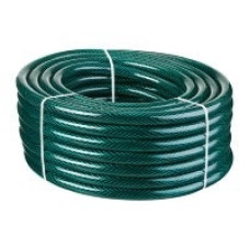 Шланг поливочный ПВХ, трёхслойный армированный 1/2, 25м (зеленый) Вихрь	