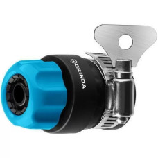 Быстросъемный соединитель с хомутом GRINDA TCC-34, шланг1/2"-труба 3/4"