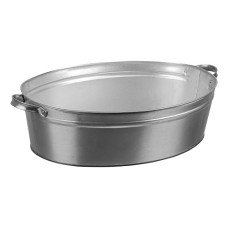 Таз оцинкованный 23 л, овальный Россия//Сибртех