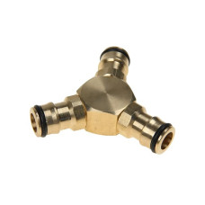 GS6305/130 Тройник для соединения шлангов (латунь)
