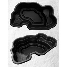 Декоративный садовый пруд № 7, 900 л (черный)