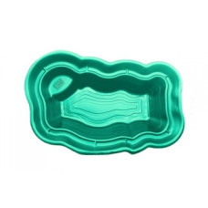 Декоративный пруд Байкал зеленый 1500 л 