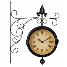 Садовые часы и термометр