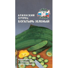 Дыня Армянский огурец Богатырь зеленый 
