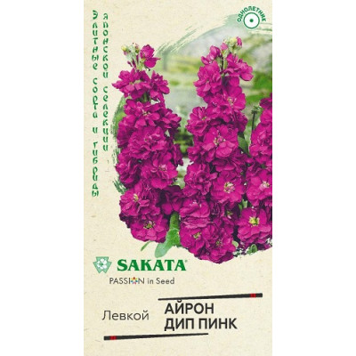Левкой седой Айрон Дип Пинк