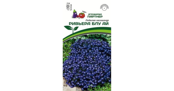 Лобелия каскадная РИВЬЕРА БЛУ АЙ купить с доставкой в интернет-магазине ...