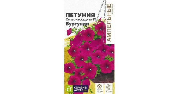 Петуния Суперкаскад Бургунди купить с доставкой в интернет-магазине ...