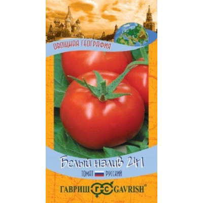 Томат Белый налим 241 серия География Томат Белый налим 241 серия География