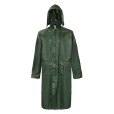 Плащ влагозащитный нейлоновый с ПВХ  зеленый, размер L