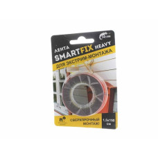 Всепогодная монтажная лента W-con SmartFix HEAVY, 1,5*150см, серая 