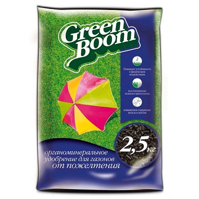Удобрение Green Boom от пожелтения газона (2,5 кг)