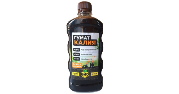 Удобрение Гумат калия Био-комплекс 500 мл купить в магазине Чистый Мир.