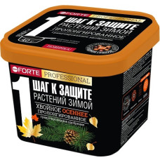 Bona Forte Удобрение сухое гранулированное пролонгированное Хвойное осеннее с биодоступным кремнием, ведро 1 л