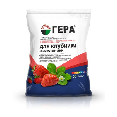ГЕРА Гуматизированное удобрение для клубники и земляники (0.9 кг)