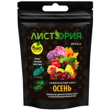 БИО-комплекс.ТМ Листория Осень профессиональное минеральное удобрение NPK 0-36-24 30г