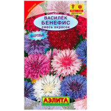 Василек Бенефис смесь окрасок
